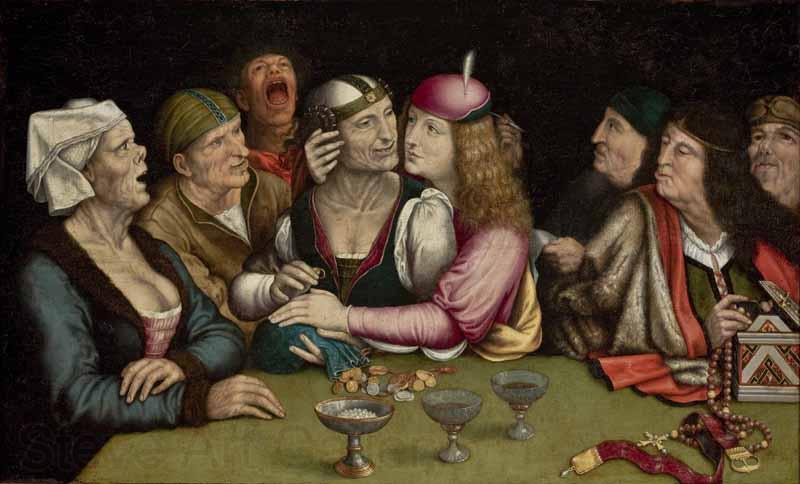 Quentin Matsys Matched Marriage France oil painting art